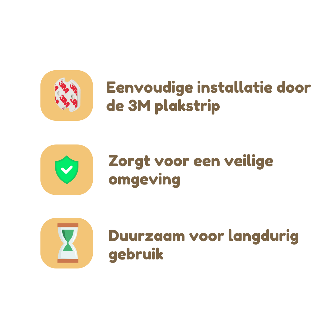 Kids Goods – Stopcontactbeveiliging - 10 stuks – Wit