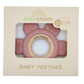 Silicone Teething Ring Pink - BPA Free