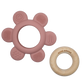 Silicone Teething Ring Pink - BPA Free