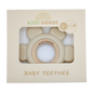 Bijtring Baby - Vanilla Bear Beige - BPA-vrij