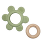 Silicone Teething Ring Green - BPA Free